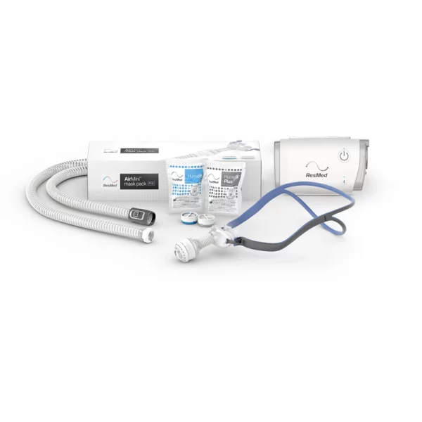 AirMini™ Travel CPAP Machine Bundle with AirFit™ P10 Nasal Pillow Mask