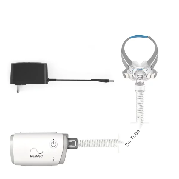 AirMini™ Travel CPAP Machine Bundle with AirFit™ F30 Full Face Mask